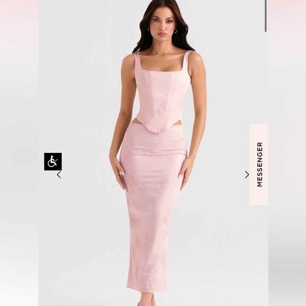 House of CB Luisette midi Skirt